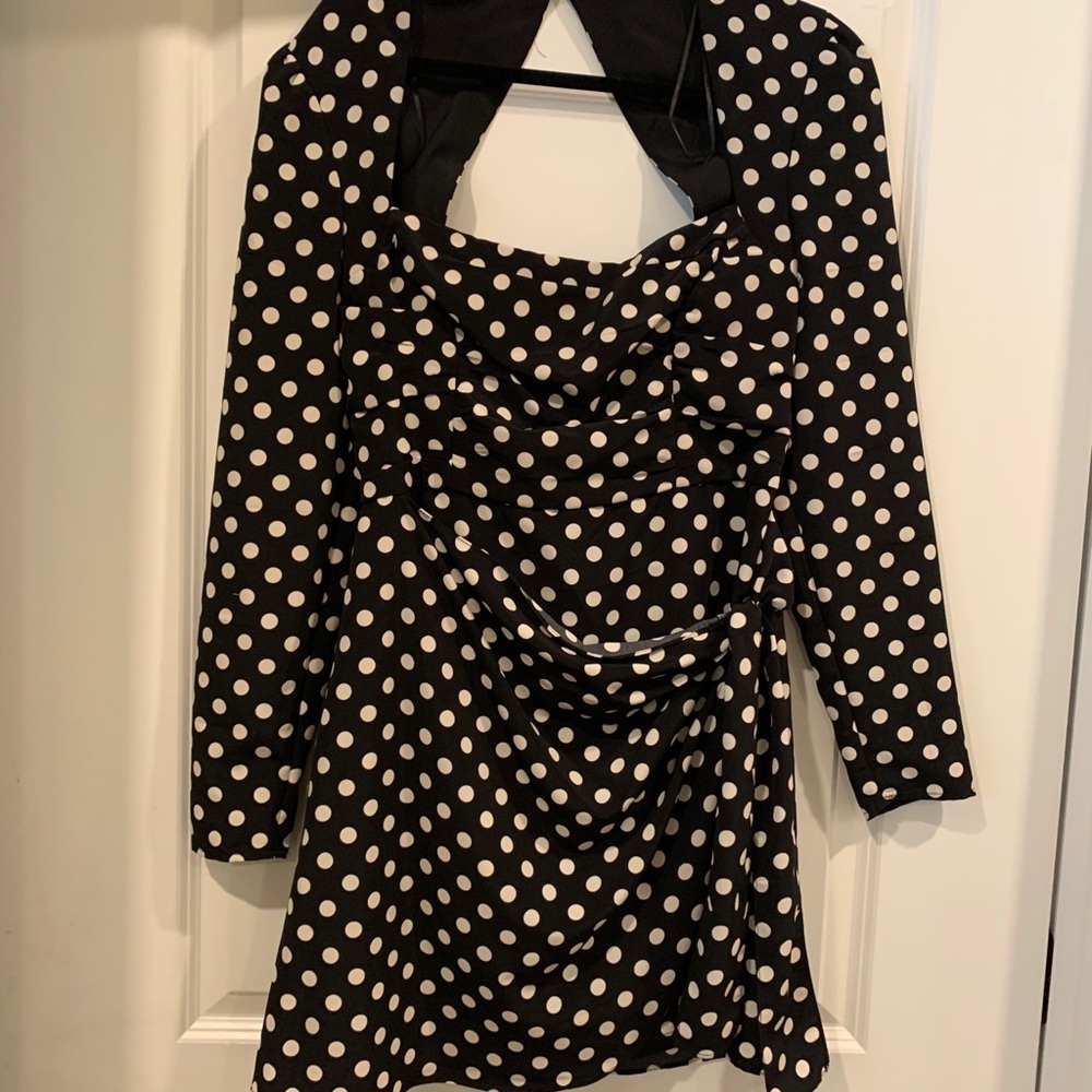 The East Order Black Polka Dot Mini